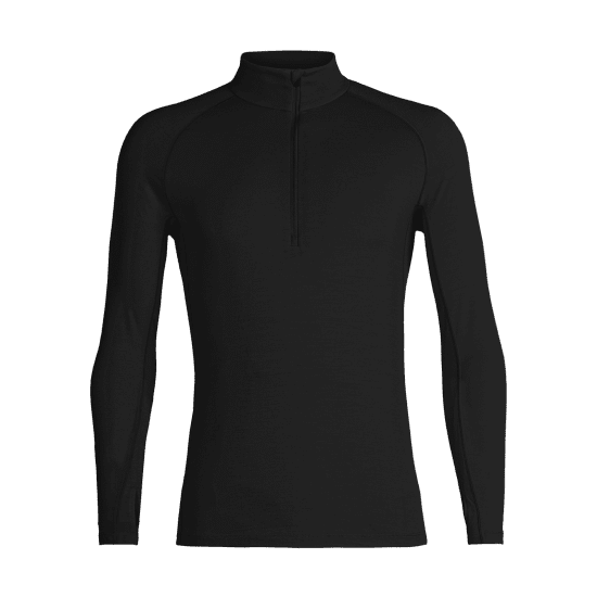 ICEBREAKER - INTIMO TERMICO MERINO 200 ZONE MEZZA ZIP UOMO