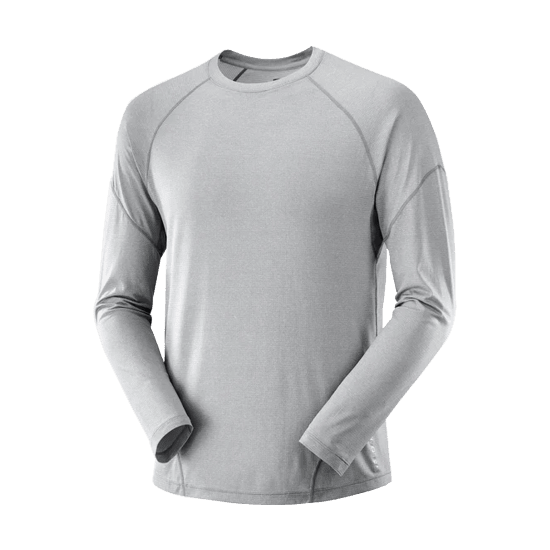 SALOMON - T-SHIRT CROSS RUN MANICHE LUNGHE UOMO