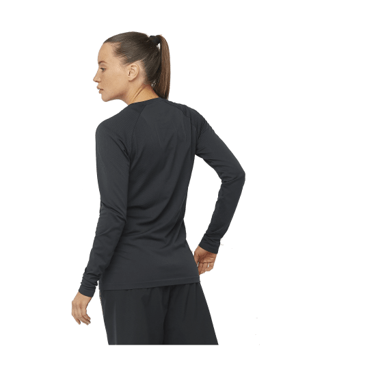 SALOMON - T-SHIRT A MANICHE LUNGHE SENSE OVER SEASON DONNA