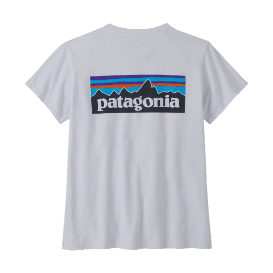 PATAGONIA - T-SHIRT P-6 LOGO MANICHE CORTE DONNA