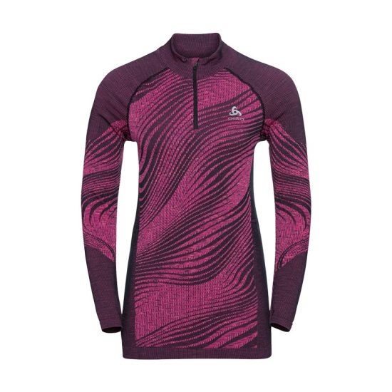 ODLO - STRATO BASE MEZZA-ZIP BLACKCOMB ECO DONNA