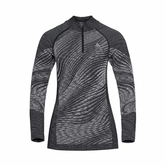 ODLO - STRATO BASE MEZZA-ZIP BLACKCOMB ECO DONNA