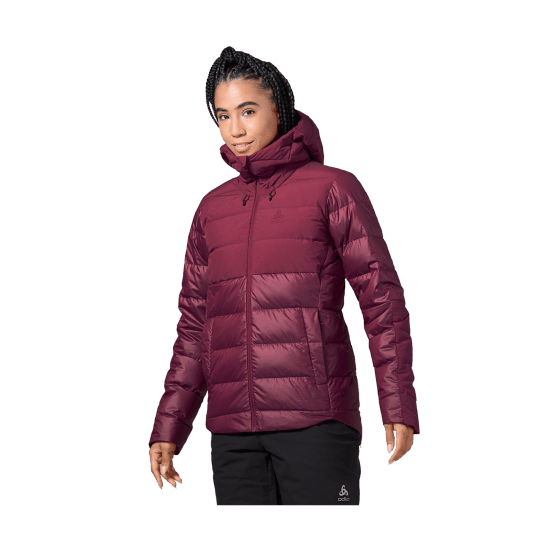 ODLO - PIUMINO INSULATED SEVERIN N-THERMIC CON CAPPUCCIO DONNA