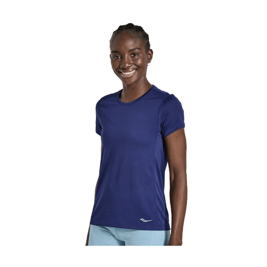 SAUCONY - T-SHIRT MANICHE CORTE STOPWATCH DONNA