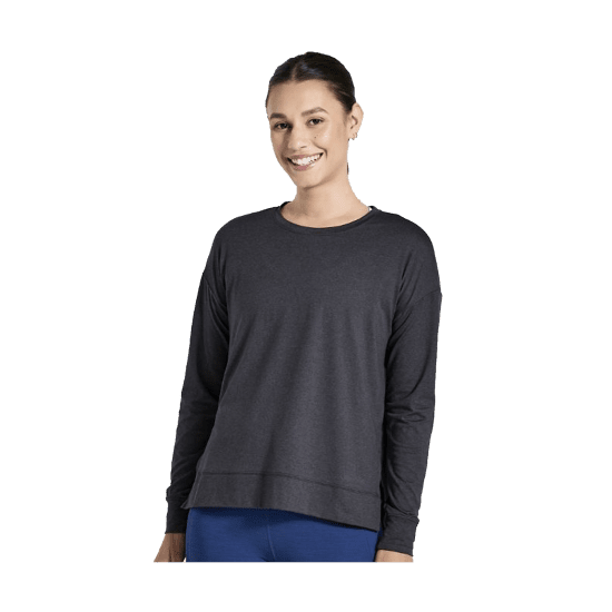 SAUCONY - T-SHIRT A MANICHE LUNGHE SUNDAY DONNA