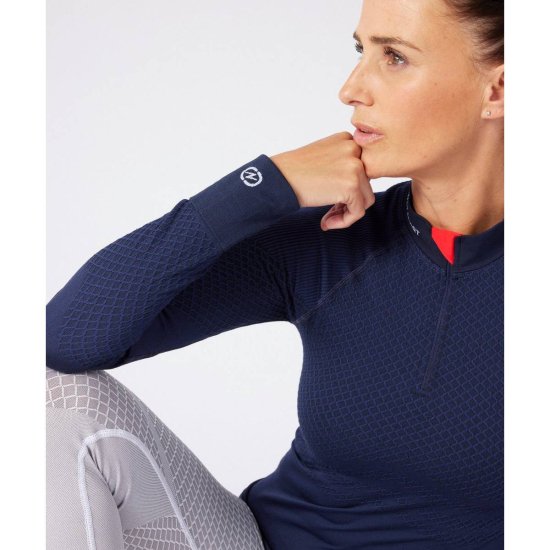 DAMART - STRATO BASE ENERGY THERMOLACTYL 3 COLLO MEZZA-ZIP DONNA