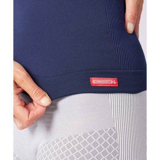 DAMART - STRATO BASE ENERGY THERMOLACTYL 3 COLLO MEZZA-ZIP DONNA