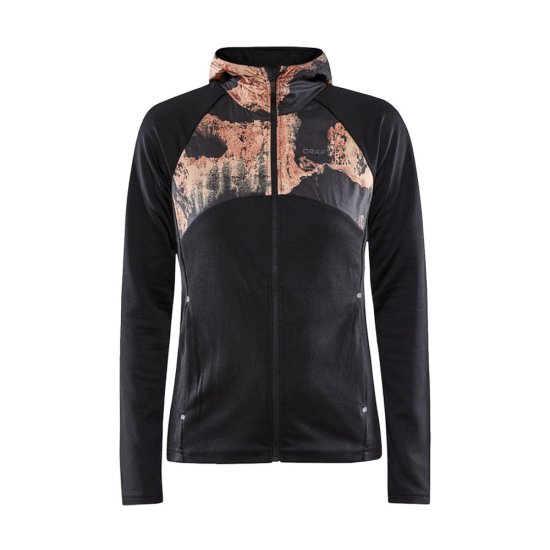 CRAFT - GIACCA ADV ESSENCE JERSEY CON CAPPUCCIO DONNA