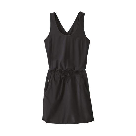 PATAGONIA - VESTITO FLEETWITH DONNA NERO