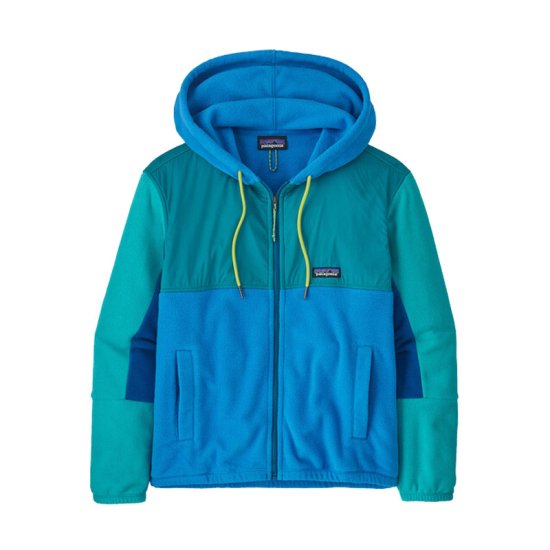 PATAGONIA - FELPA POLARE MICRODINI CON CAPPUCCIO DONNA