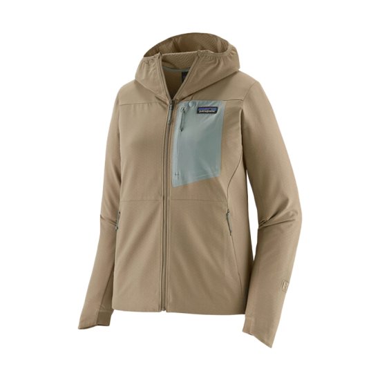 PATAGONIA - GIACCA R1 CROSSTRATA CON CAPPUCCIO DONNA