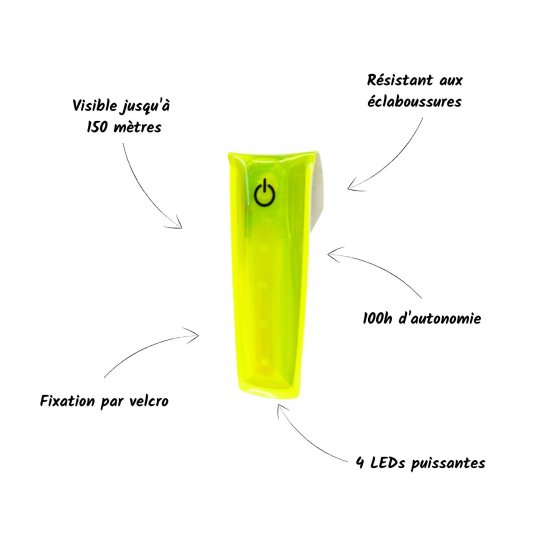ADDONE - CLIP RIFLETTENTE MULTILIGHT