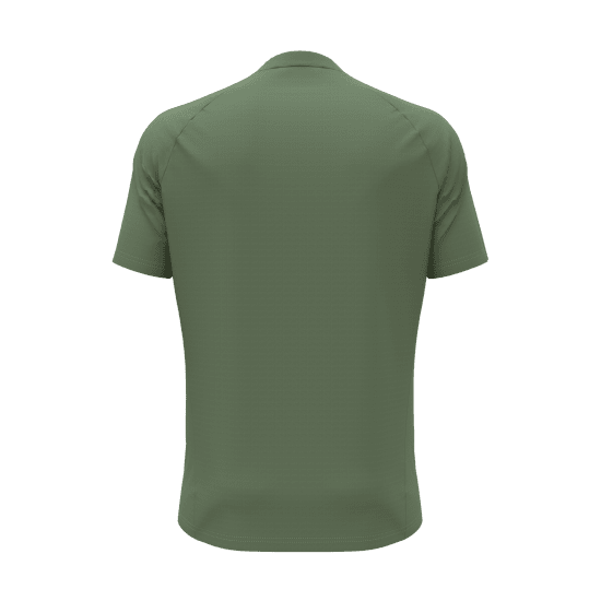 ODLO - T-SHIRT MANICHE CORTE 1/2 ZIP ESSENTIAL UOMO