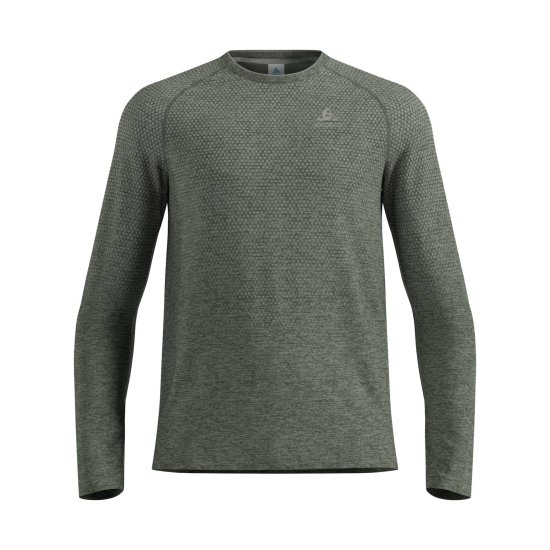 ODLO - T-SHIRT MANICHE LUNGHE ESSENTIAL SEAMLESS UOMO