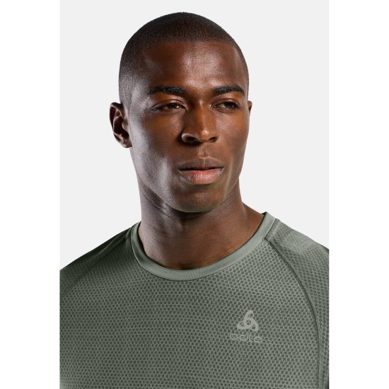 ODLO - T-SHIRT MANICHE LUNGHE ESSENTIAL SEAMLESS UOMO