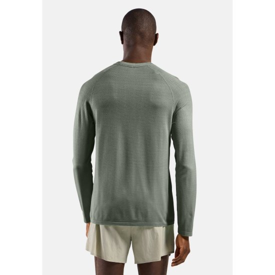 ODLO - T-SHIRT MANICHE LUNGHE ESSENTIAL SEAMLESS UOMO