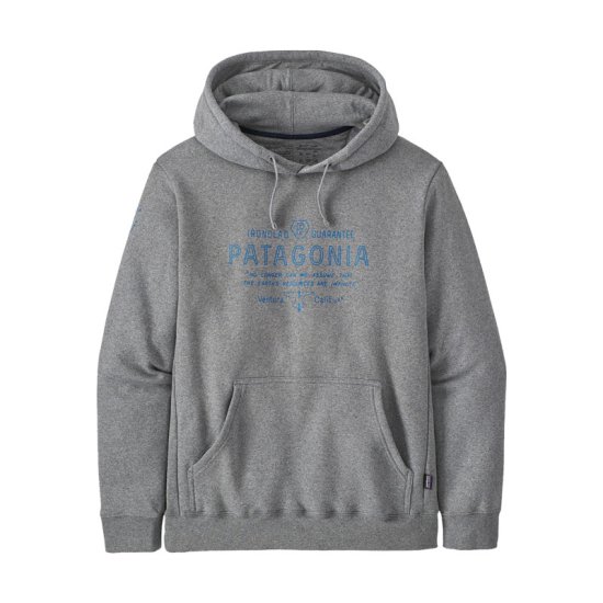 PATAGONIA - FELPA CON CAPPUCCIO FORGE MARK UPRISAL UNISEX