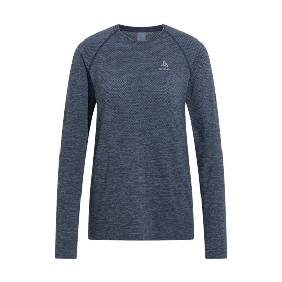ODLO - T-SHIRT MANICHE LUNGHE ESSENZIALE SEAMLESS DONNA