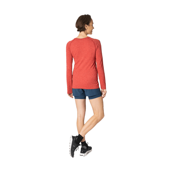 ODLO - T-SHIRT MANICHE LUNGHE ESSENZIALE SEAMLESS DONNA
