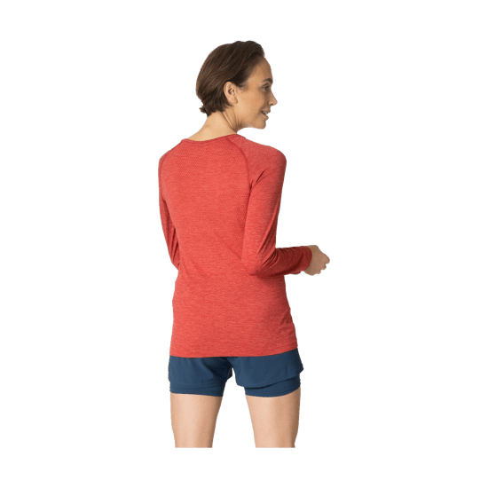 ODLO - T-SHIRT MANICHE LUNGHE ESSENZIALE SEAMLESS DONNA