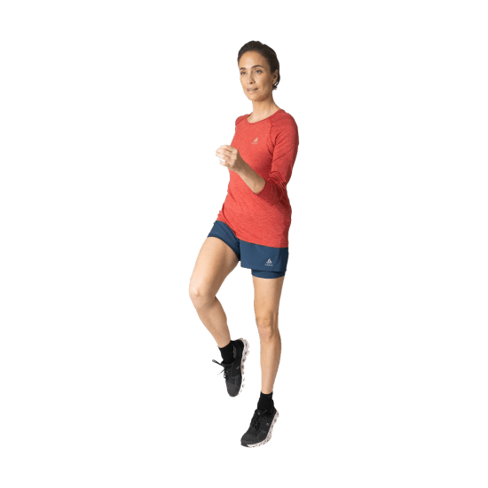 ODLO - T-SHIRT MANICHE LUNGHE ESSENZIALE SEAMLESS DONNA