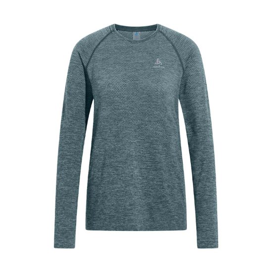 ODLO - T-SHIRT MANICHE LUNGHE ESSENZIALE SEAMLESS DONNA