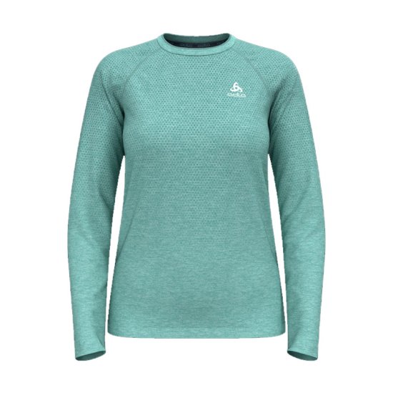 ODLO - T-SHIRT MANICHE LUNGHE ESSENZIALE SEAMLESS DONNA