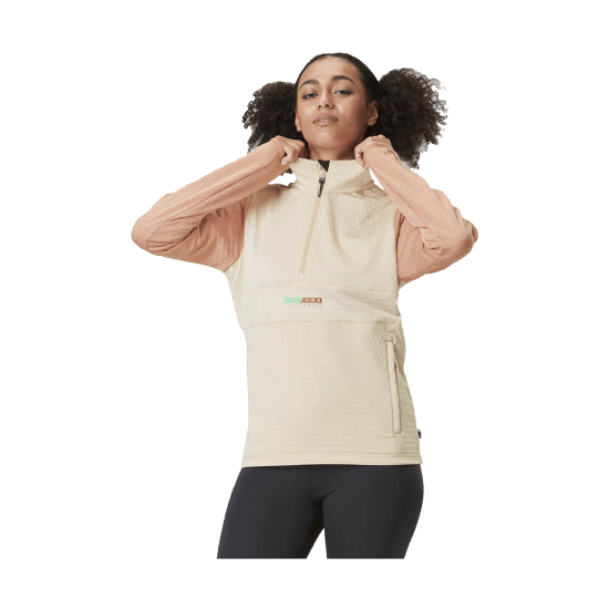 PICTURE - PILE TAHITA 1/2 ZIP GRID DONNA