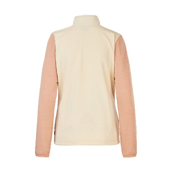 PICTURE - PILE TAHITA 1/2 ZIP GRID DONNA