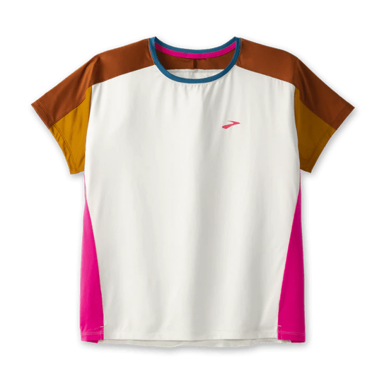 BROOKS - T-SHIRT MANICHE CORTE SPRINT FREE 2.0 DONNA