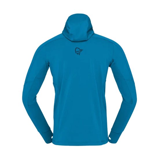 NORRONA - GIACCA CON CAPPUCCIO FALKETIND POWER GRID UOMO