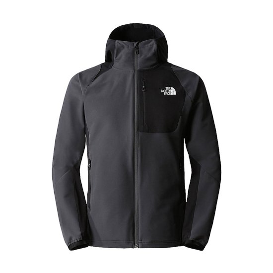 THE NORTH FACE - GIACCA SOFTSHELL ATHLETIC OUTDOOR CON CAPPUCCIO UOMO