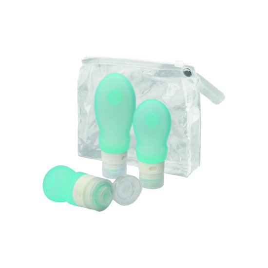 TRAVELSAFE - SET DI FLACONI SQUEEZE