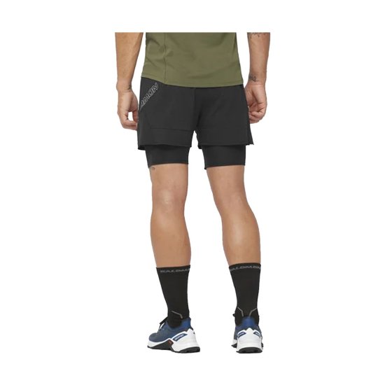 SALOMON - PANTALONE CORTO SENSE AERO 2 IN 1 UOMO