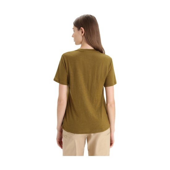 ICEBREAKER - T-SHIRT MERINO LINO DONNA