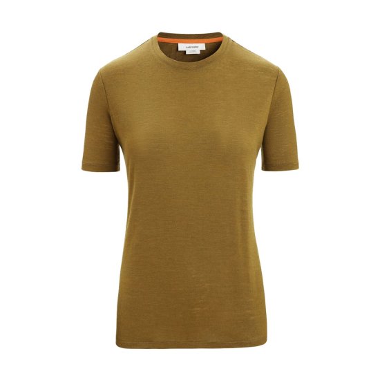 ICEBREAKER - T-SHIRT MERINO LINO DONNA