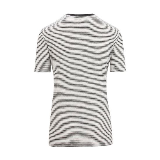 ICEBREAKER - T-SHIRT MERINO LINO A RIGHE DONNA