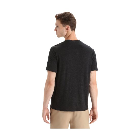 ICEBREAKER - T-SHIRT MERINO LINEN UOMO