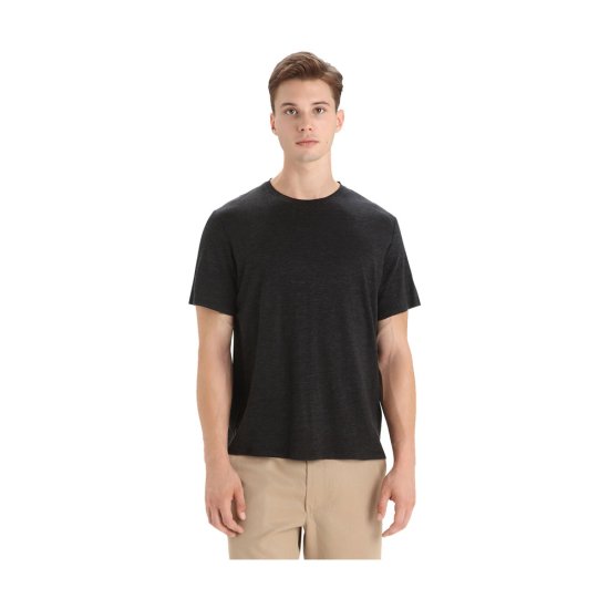 ICEBREAKER - T-SHIRT MERINO LINEN UOMO