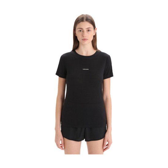 ICEBREAKER - T-SHIRT MERINO ZONEKNIT DONNA