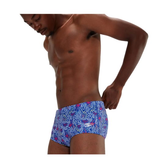 SPEEDO - COSTUME DA BAGNO ECO+ 17CM CLUB TRAINING ALLOVER UOMO