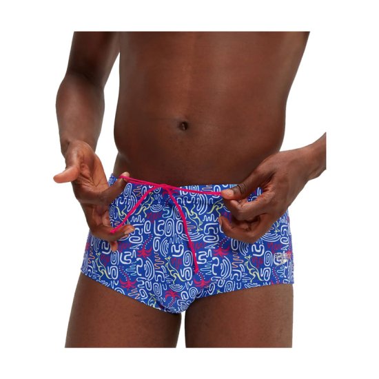 SPEEDO - COSTUME DA BAGNO ECO+ 17CM CLUB TRAINING ALLOVER UOMO