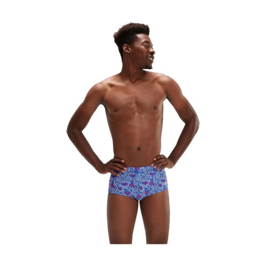 SPEEDO - COSTUME DA BAGNO ECO+ 17CM CLUB TRAINING ALLOVER UOMO