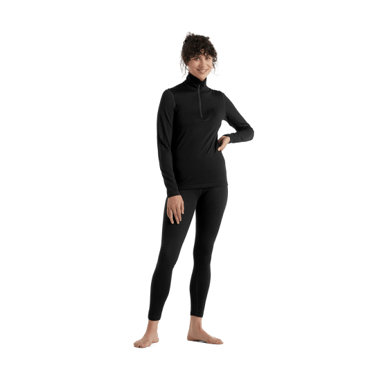 ICEBREAKER - STRATO BASE MERINO 200 OASIS MEZZA-ZIP DONNA