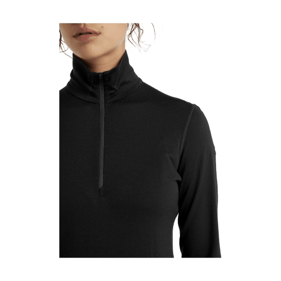 ICEBREAKER - STRATO BASE MERINO 200 OASIS MEZZA-ZIP DONNA