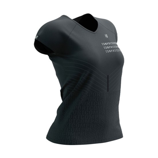 COMPRESSPORT - T-SHIRT PERFORMANCE EDIZIONE NERA 2023 DONNA