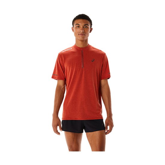 ASICS - T-SHIRT METARUN 1/2 ZIP UOMO