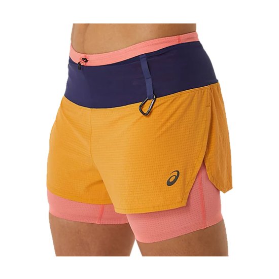 ASICS - PANTALONCINO 2 IN 1 FUJITRAIL DONNA