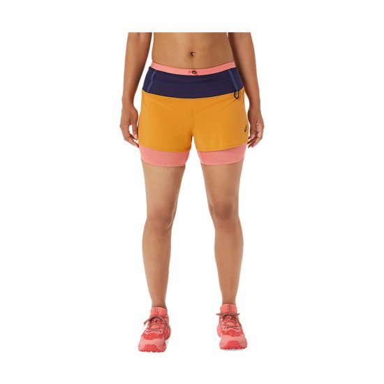 ASICS - PANTALONCINO 2 IN 1 FUJITRAIL DONNA