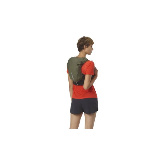 SALOMON - ZAINO D'IDRATAZIONE ADV SKIN 12 KAKI CON BORRACCE